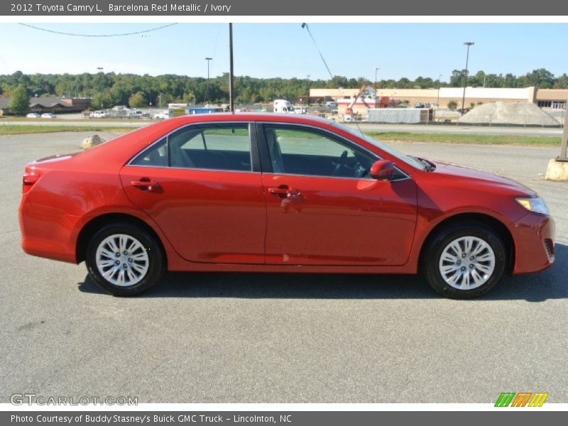 Barcelona Red Metallic / Ivory 2012 Toyota Camry L