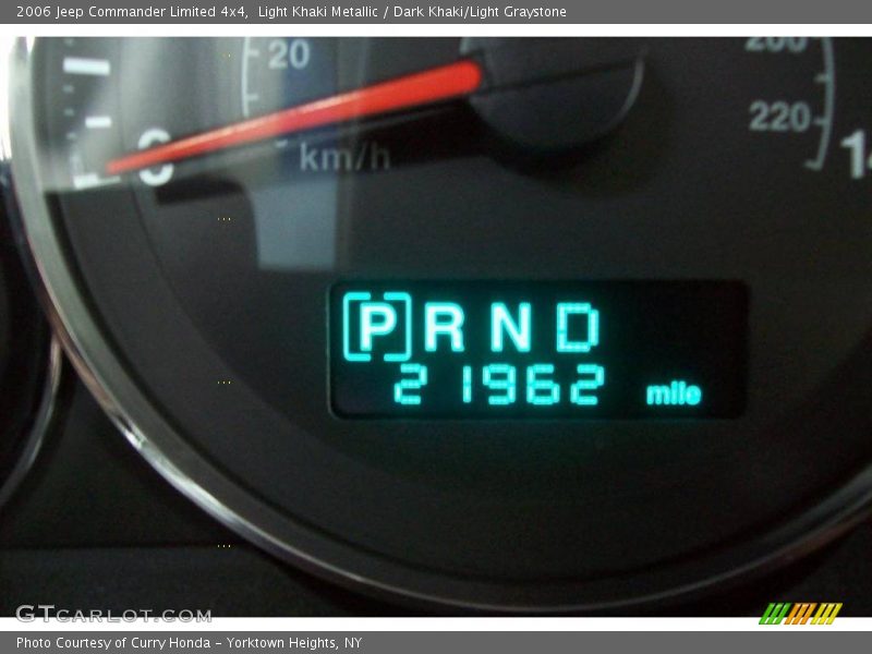 Light Khaki Metallic / Dark Khaki/Light Graystone 2006 Jeep Commander Limited 4x4