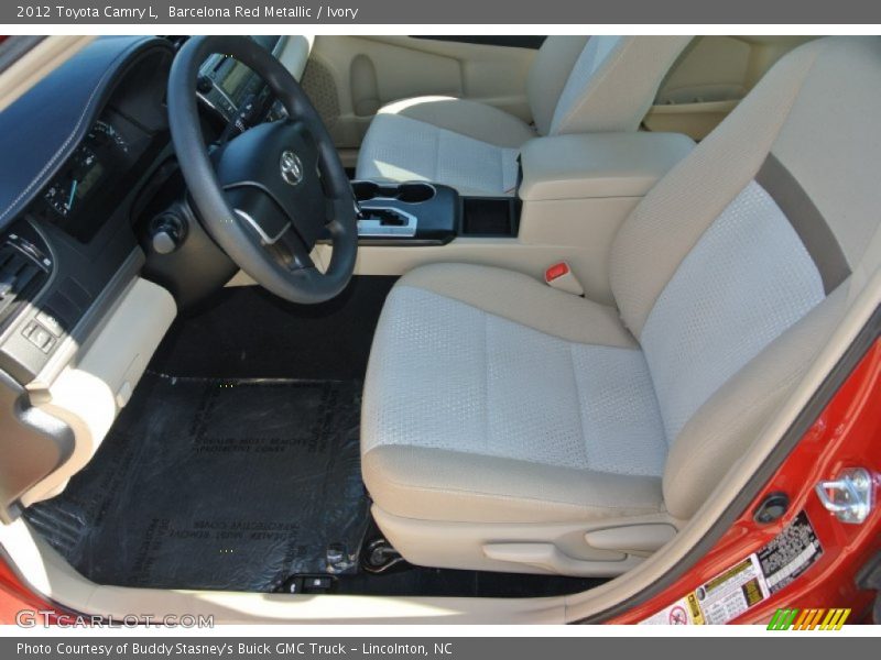 Barcelona Red Metallic / Ivory 2012 Toyota Camry L