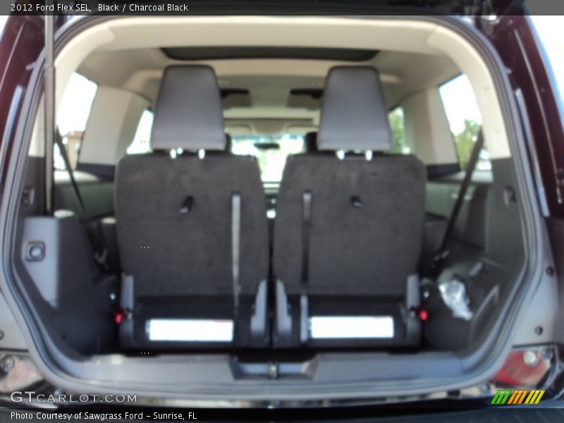 Black / Charcoal Black 2012 Ford Flex SEL