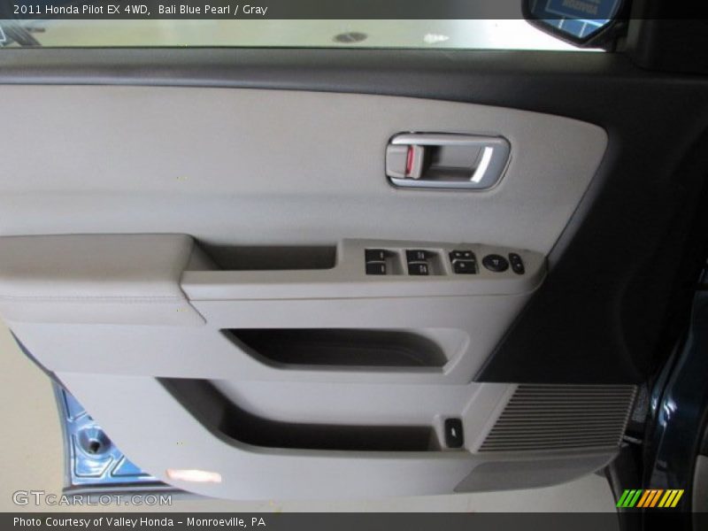 Bali Blue Pearl / Gray 2011 Honda Pilot EX 4WD