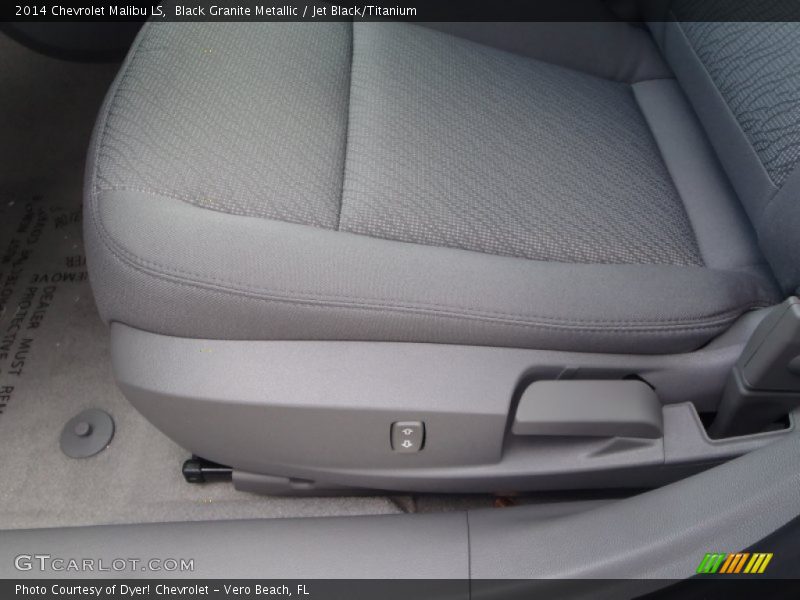 Black Granite Metallic / Jet Black/Titanium 2014 Chevrolet Malibu LS