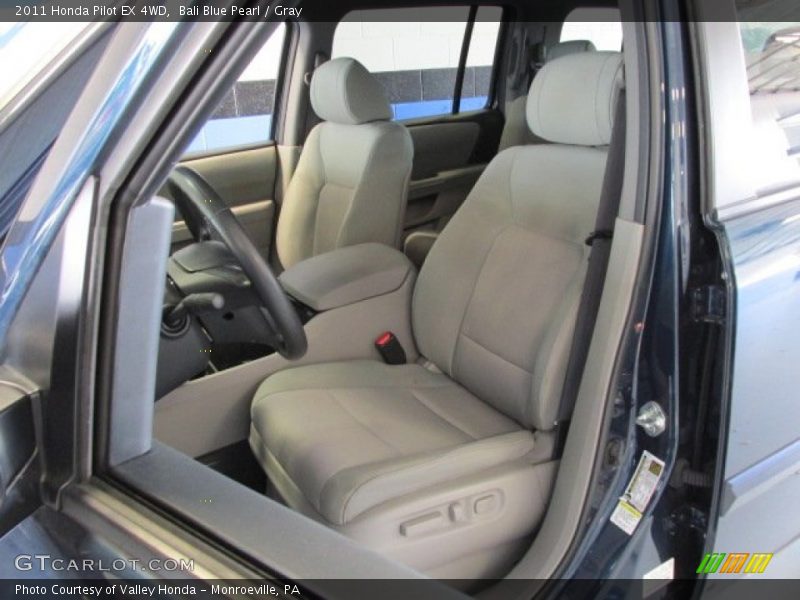 Bali Blue Pearl / Gray 2011 Honda Pilot EX 4WD