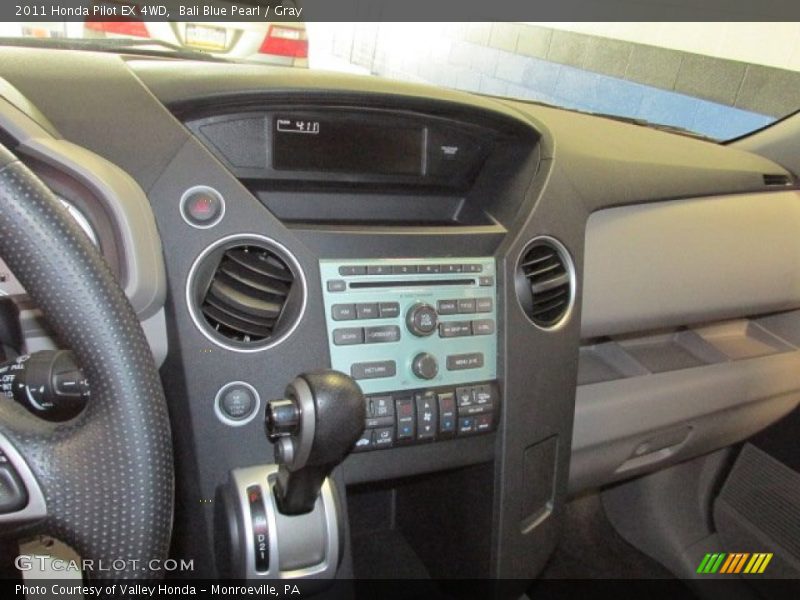 Bali Blue Pearl / Gray 2011 Honda Pilot EX 4WD