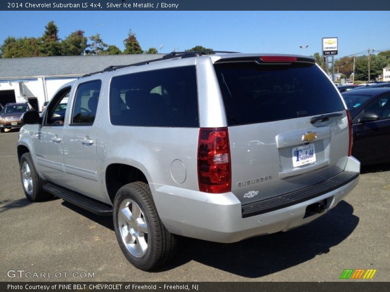 Silver Ice Metallic / Ebony 2014 Chevrolet Suburban LS 4x4