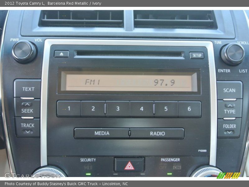 Barcelona Red Metallic / Ivory 2012 Toyota Camry L