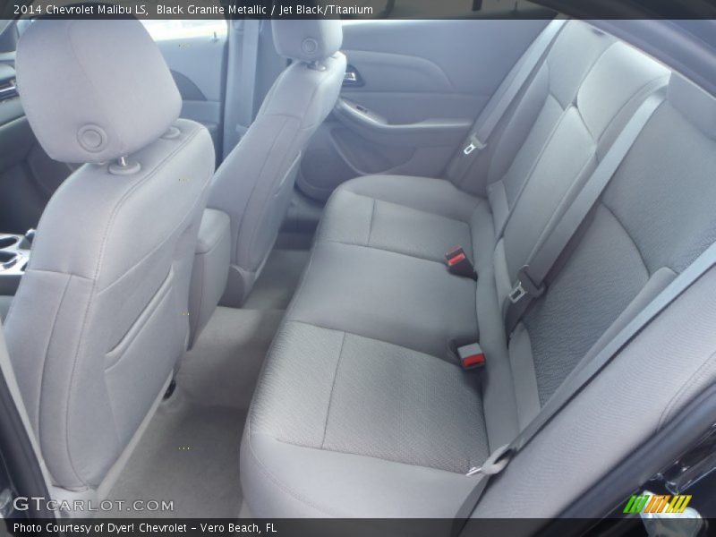 Black Granite Metallic / Jet Black/Titanium 2014 Chevrolet Malibu LS