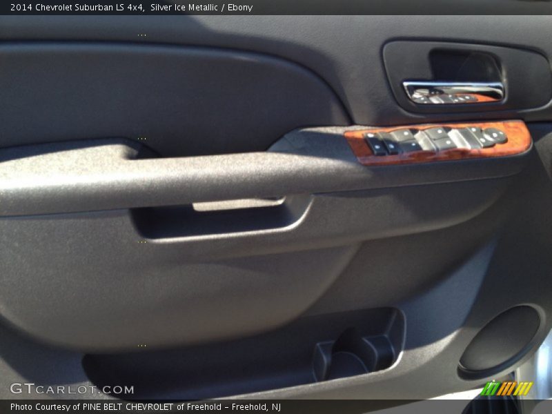 Silver Ice Metallic / Ebony 2014 Chevrolet Suburban LS 4x4