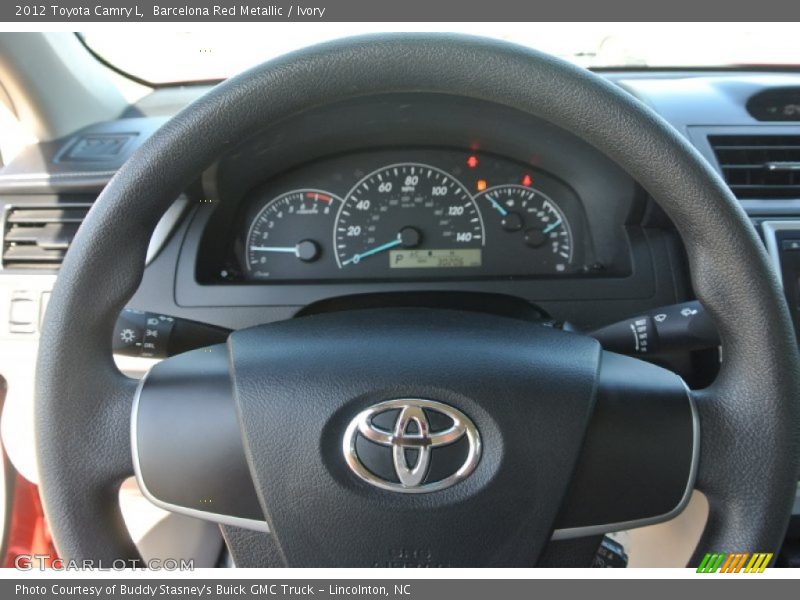 Barcelona Red Metallic / Ivory 2012 Toyota Camry L