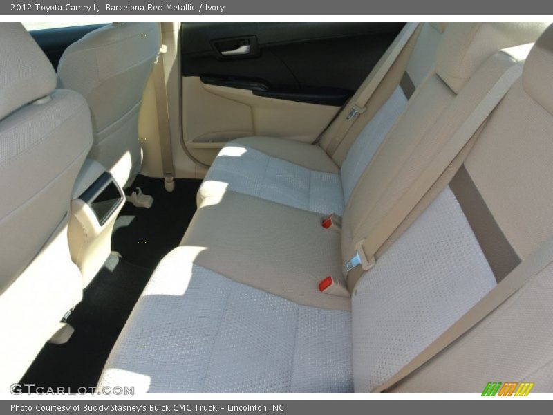 Barcelona Red Metallic / Ivory 2012 Toyota Camry L