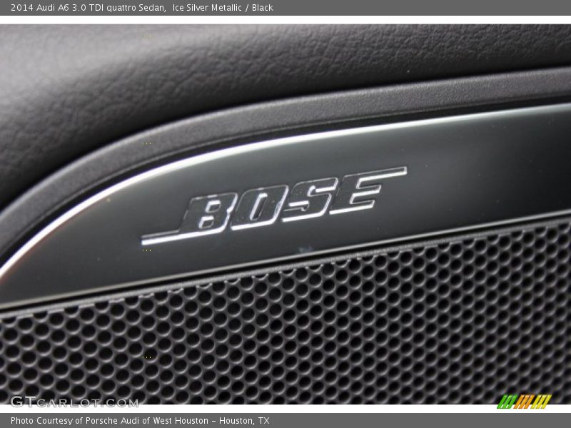 Ice Silver Metallic / Black 2014 Audi A6 3.0 TDI quattro Sedan