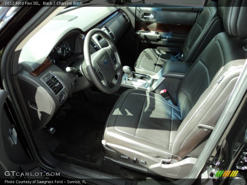  2012 Flex SEL Charcoal Black Interior