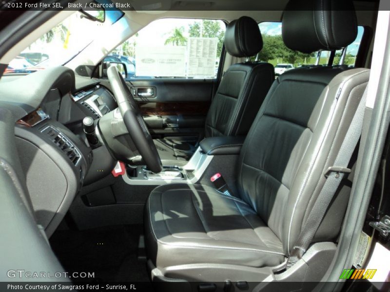 Front Seat of 2012 Flex SEL