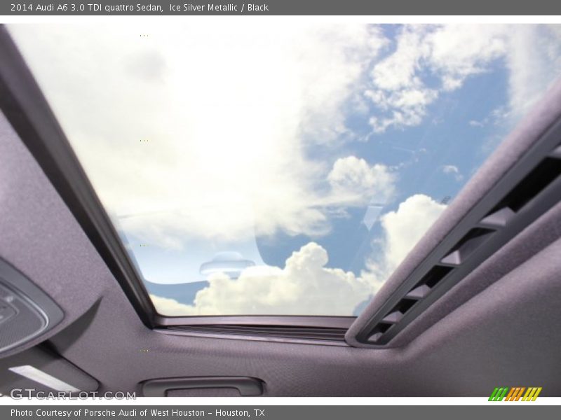 Ice Silver Metallic / Black 2014 Audi A6 3.0 TDI quattro Sedan