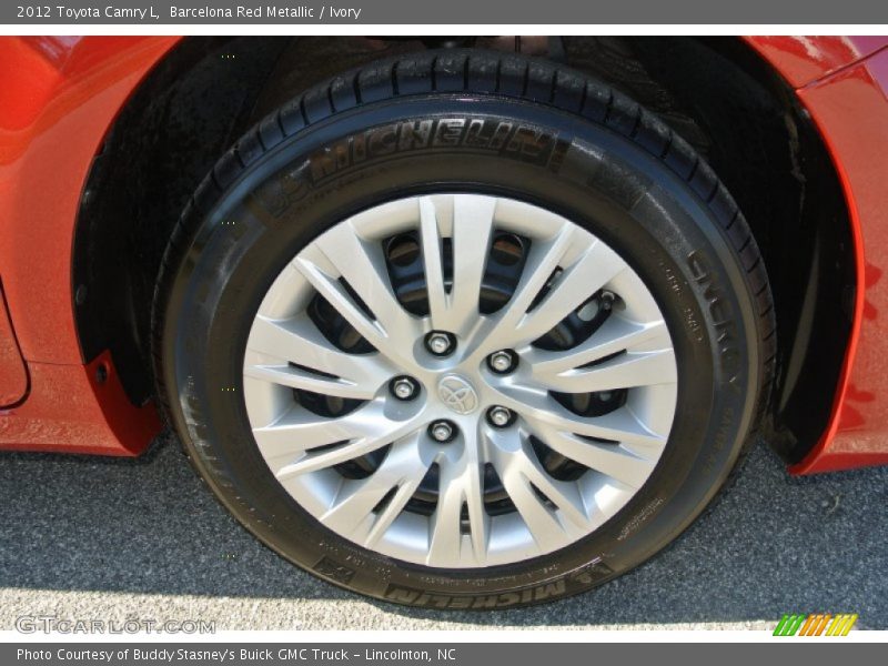 Barcelona Red Metallic / Ivory 2012 Toyota Camry L