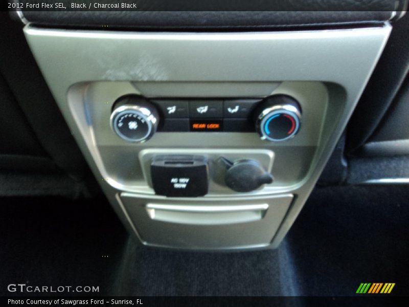 Black / Charcoal Black 2012 Ford Flex SEL