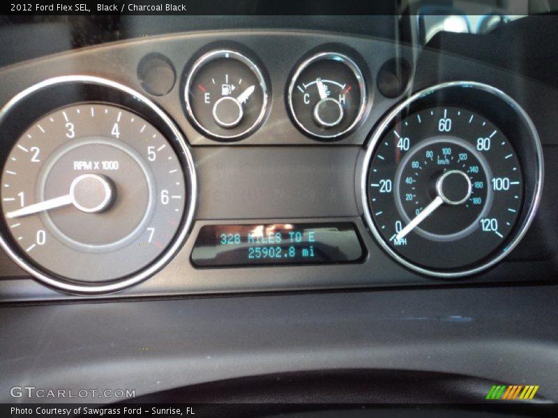  2012 Flex SEL SEL Gauges