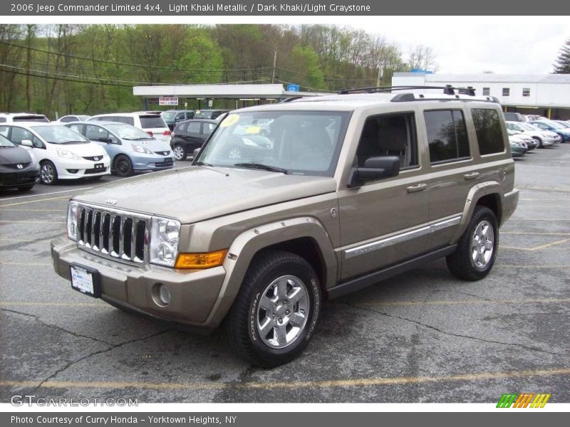 Light Khaki Metallic / Dark Khaki/Light Graystone 2006 Jeep Commander Limited 4x4