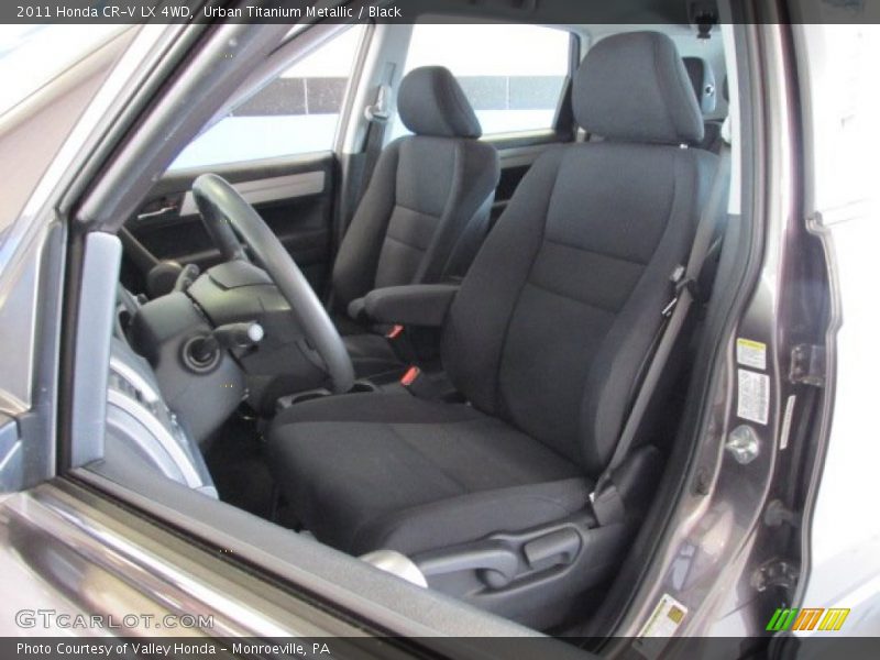 Urban Titanium Metallic / Black 2011 Honda CR-V LX 4WD