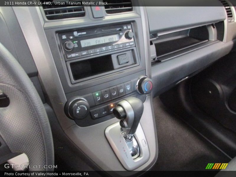 Urban Titanium Metallic / Black 2011 Honda CR-V LX 4WD