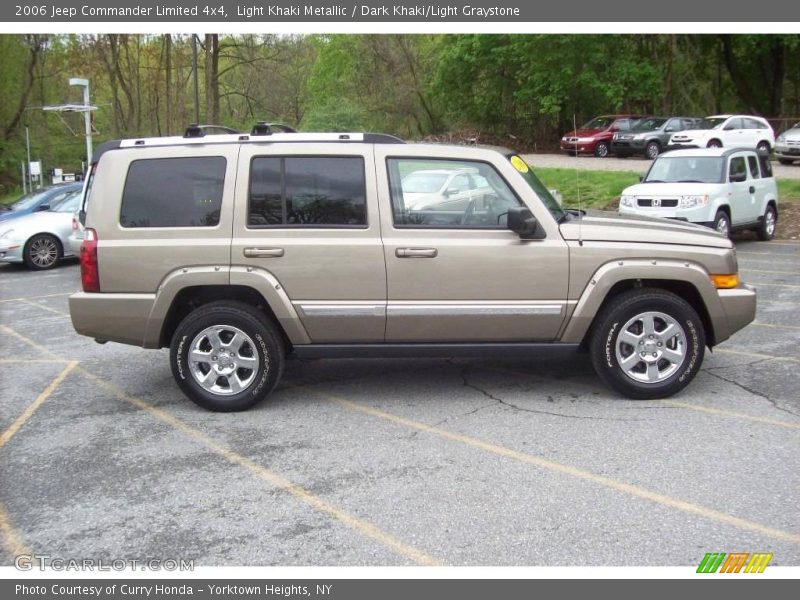 Light Khaki Metallic / Dark Khaki/Light Graystone 2006 Jeep Commander Limited 4x4