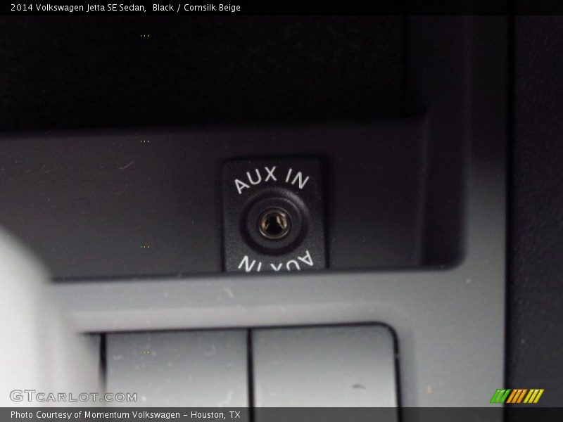 Black / Cornsilk Beige 2014 Volkswagen Jetta SE Sedan