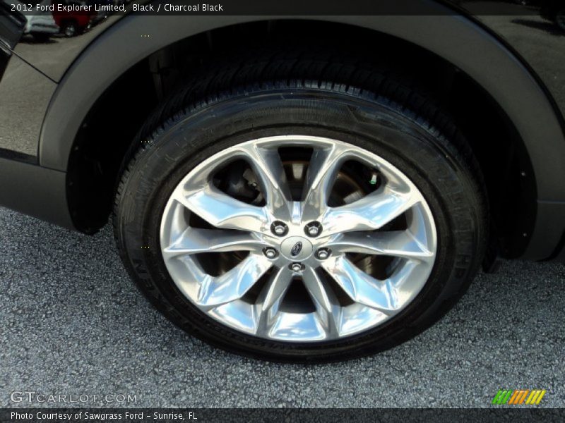 Black / Charcoal Black 2012 Ford Explorer Limited