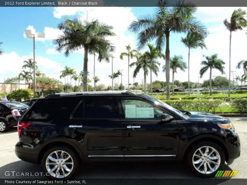 Black / Charcoal Black 2012 Ford Explorer Limited