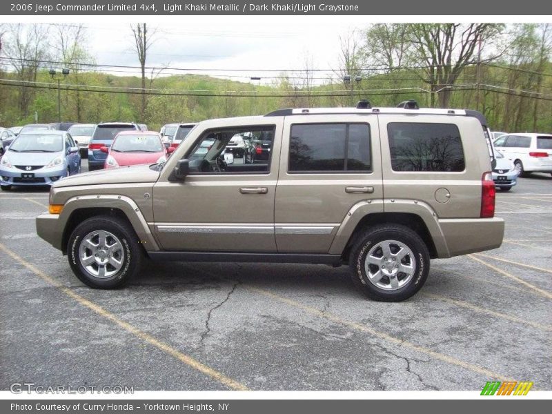 Light Khaki Metallic / Dark Khaki/Light Graystone 2006 Jeep Commander Limited 4x4