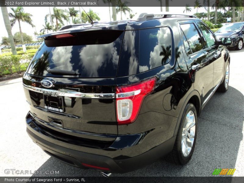 Black / Charcoal Black 2012 Ford Explorer Limited