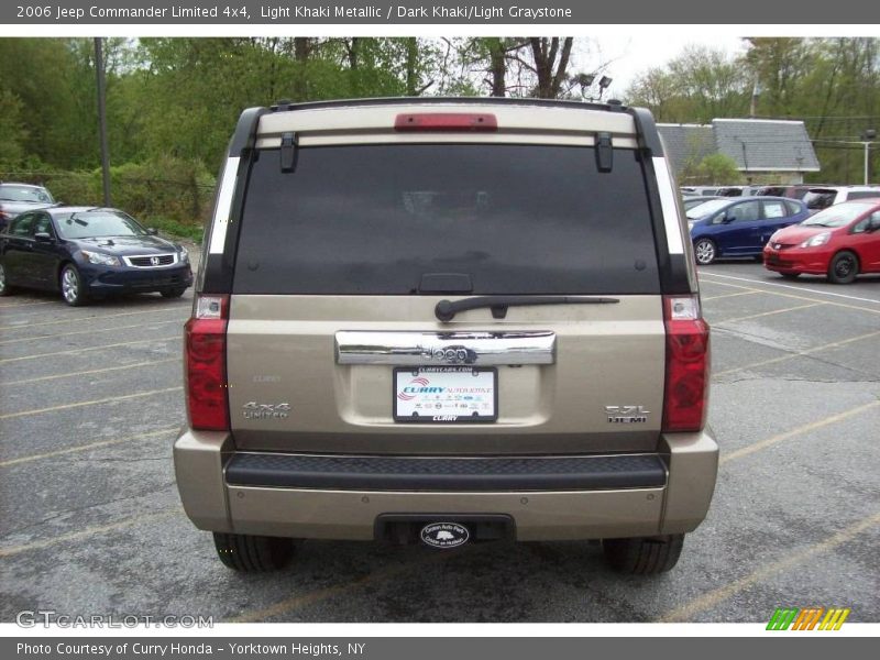 Light Khaki Metallic / Dark Khaki/Light Graystone 2006 Jeep Commander Limited 4x4