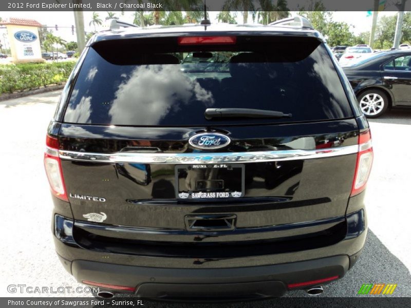 Black / Charcoal Black 2012 Ford Explorer Limited