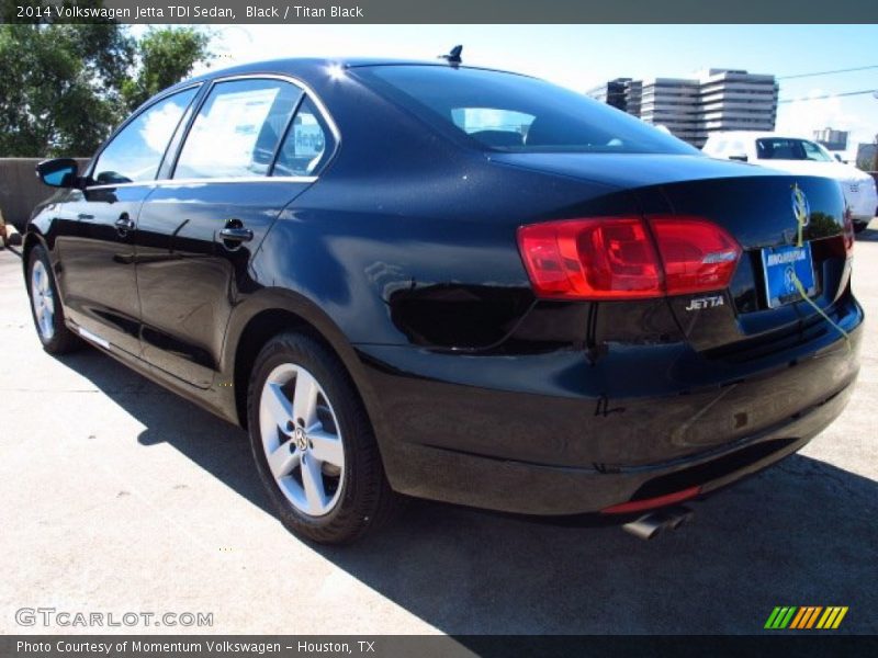 Black / Titan Black 2014 Volkswagen Jetta TDI Sedan