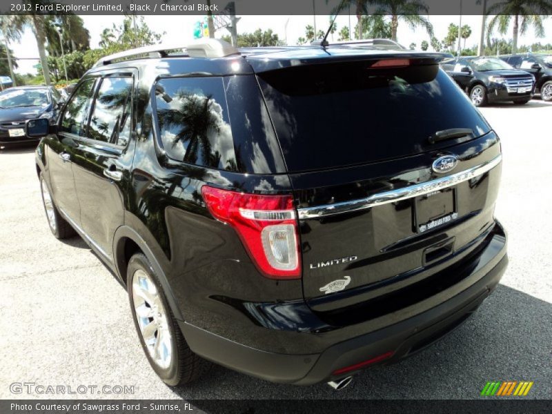 Black / Charcoal Black 2012 Ford Explorer Limited