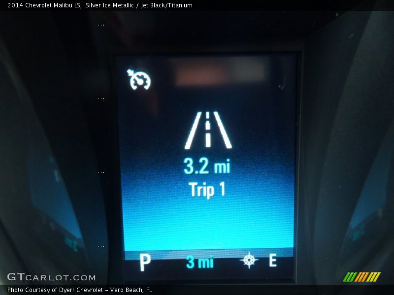 Silver Ice Metallic / Jet Black/Titanium 2014 Chevrolet Malibu LS