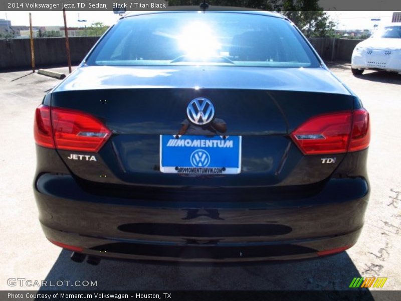 Black / Titan Black 2014 Volkswagen Jetta TDI Sedan