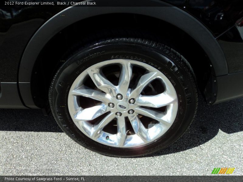 Black / Charcoal Black 2012 Ford Explorer Limited