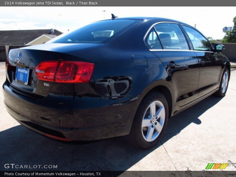 Black / Titan Black 2014 Volkswagen Jetta TDI Sedan