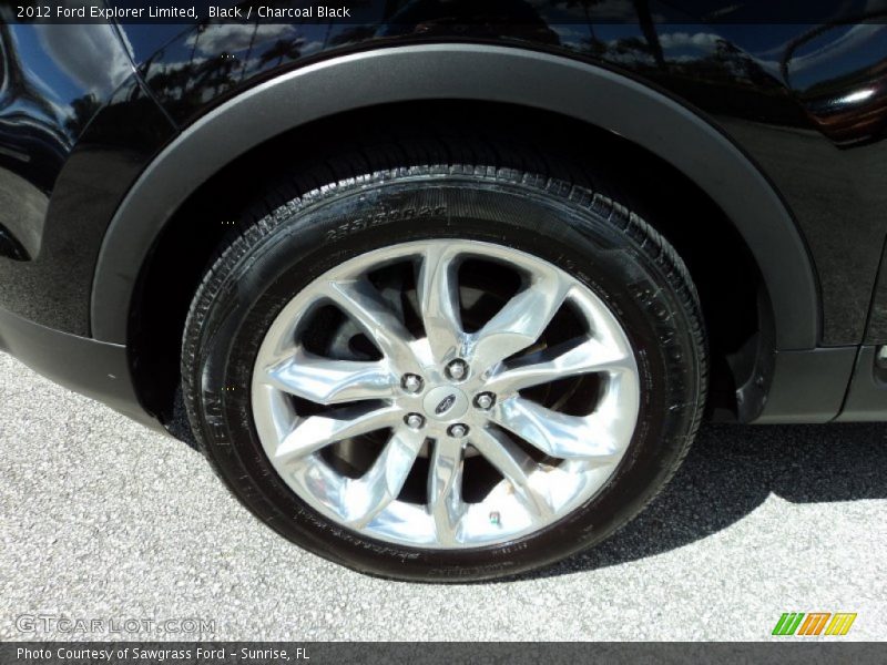 Black / Charcoal Black 2012 Ford Explorer Limited