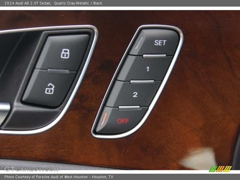 Quartz Gray Metallic / Black 2014 Audi A6 2.0T Sedan