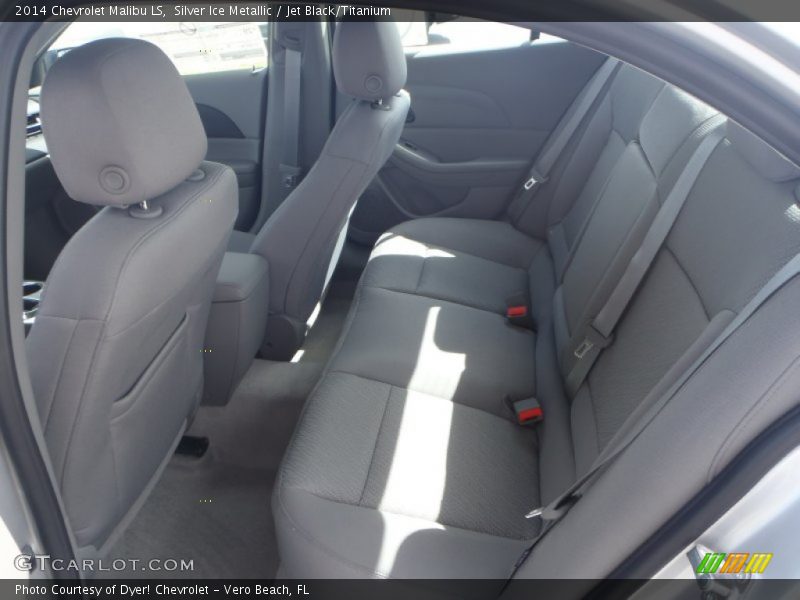 Silver Ice Metallic / Jet Black/Titanium 2014 Chevrolet Malibu LS