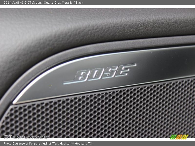 Quartz Gray Metallic / Black 2014 Audi A6 2.0T Sedan