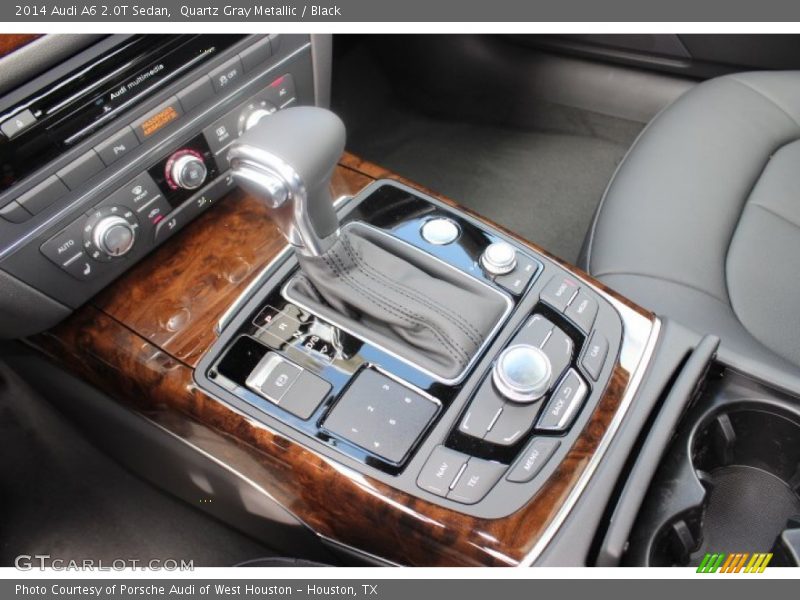 Quartz Gray Metallic / Black 2014 Audi A6 2.0T Sedan