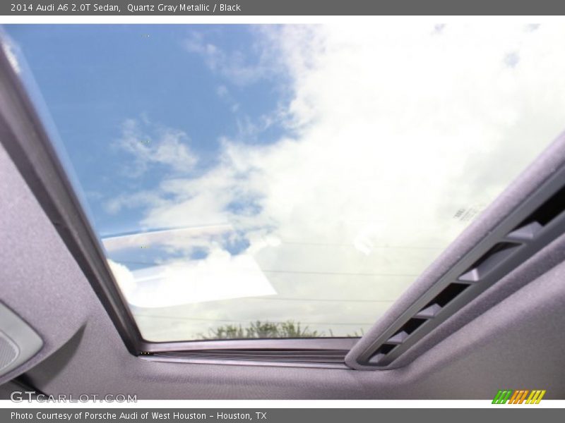 Quartz Gray Metallic / Black 2014 Audi A6 2.0T Sedan