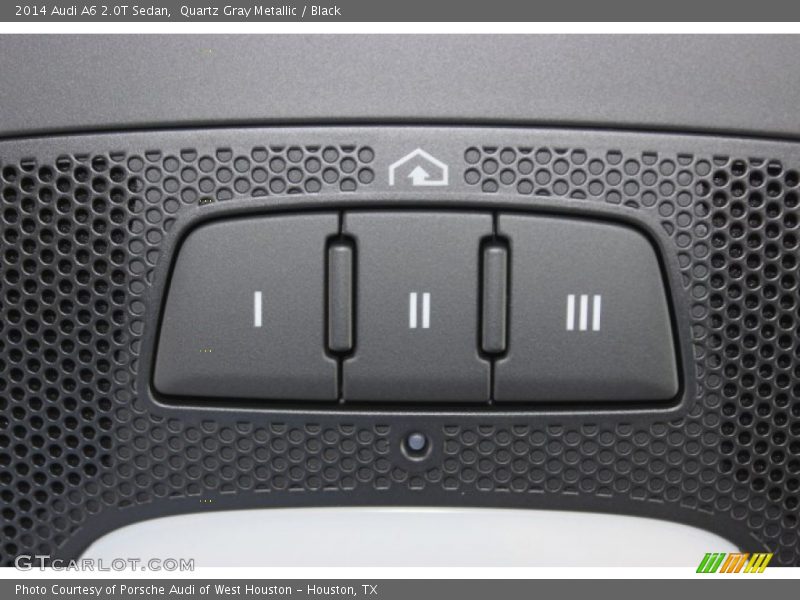 Quartz Gray Metallic / Black 2014 Audi A6 2.0T Sedan