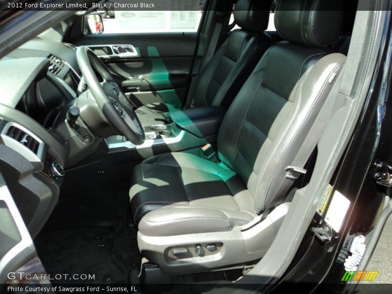 Black / Charcoal Black 2012 Ford Explorer Limited