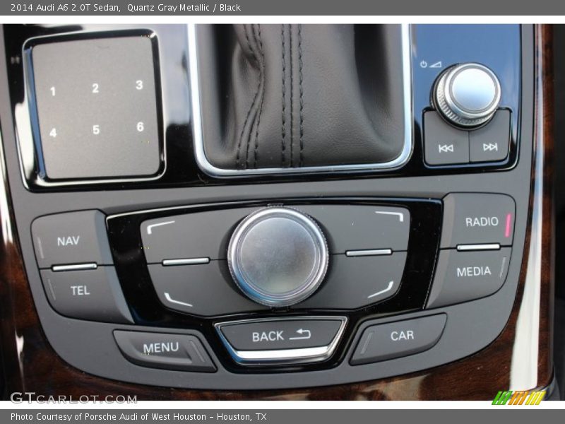 Quartz Gray Metallic / Black 2014 Audi A6 2.0T Sedan