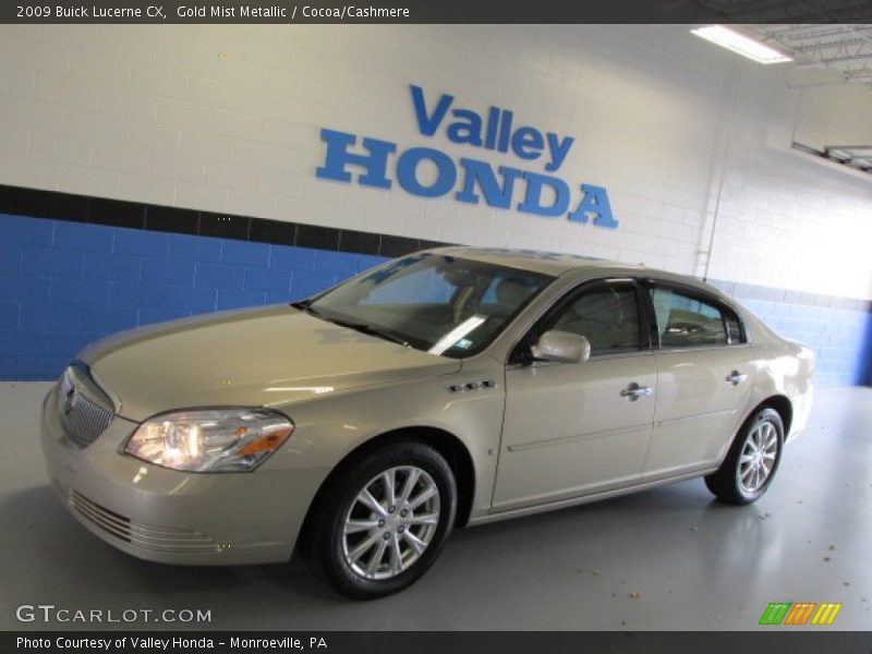 Gold Mist Metallic / Cocoa/Cashmere 2009 Buick Lucerne CX