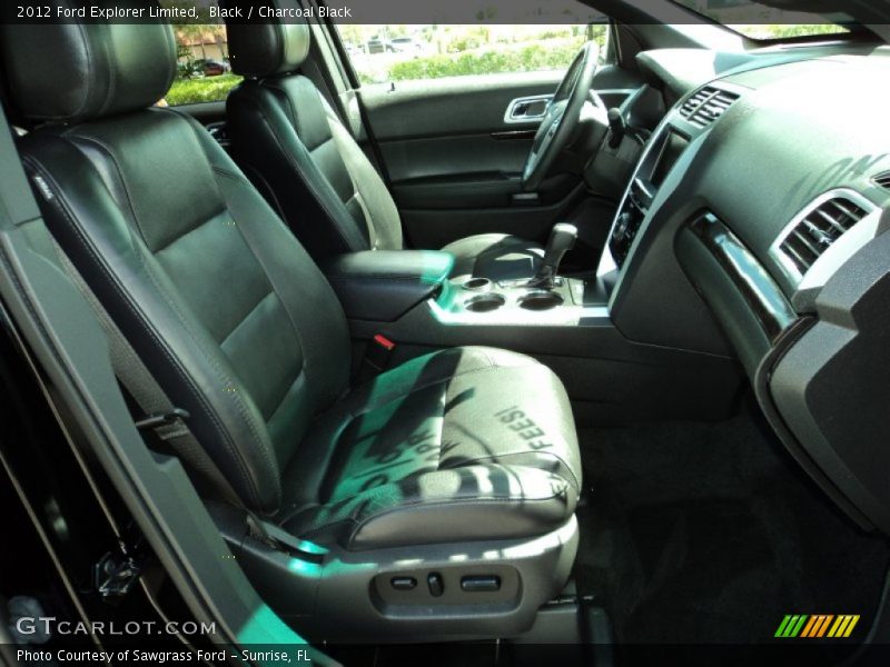 Black / Charcoal Black 2012 Ford Explorer Limited