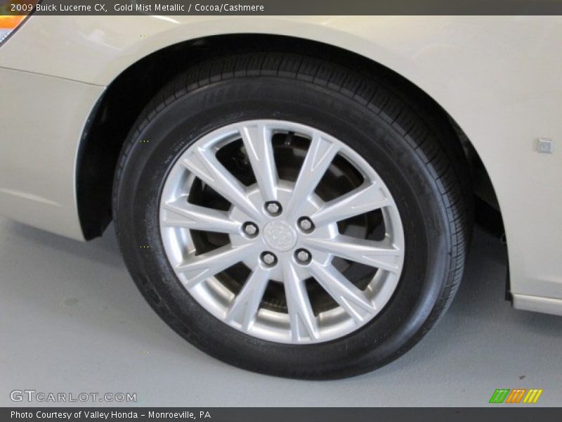 Gold Mist Metallic / Cocoa/Cashmere 2009 Buick Lucerne CX